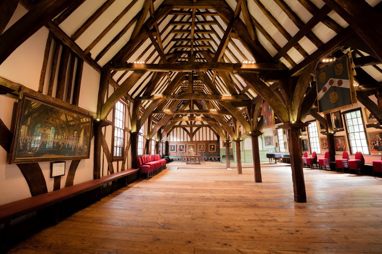 digital Explore the majestic timber-framed hall reflecting Yorks rich history and architectural heritage.